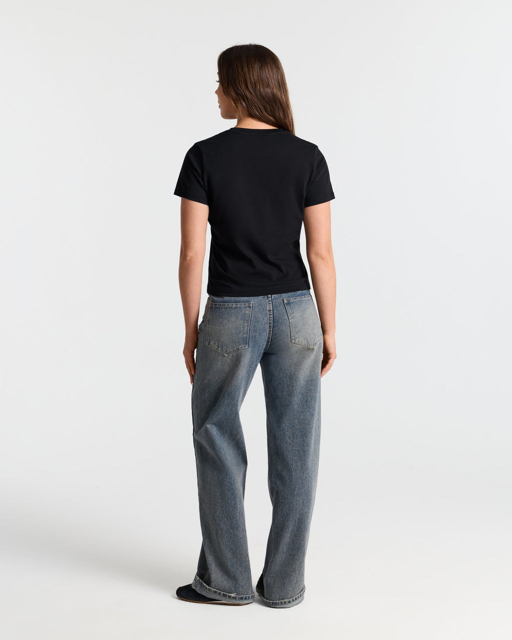 Short Sleeve Classic Crop T-Shirt