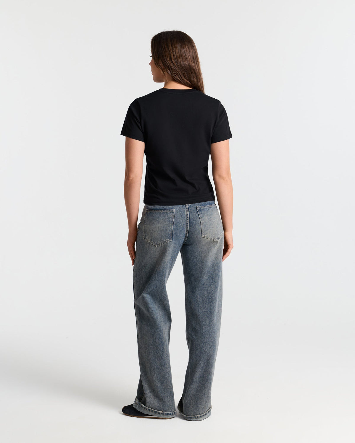 Short Sleeve Classic Crop T-Shirt