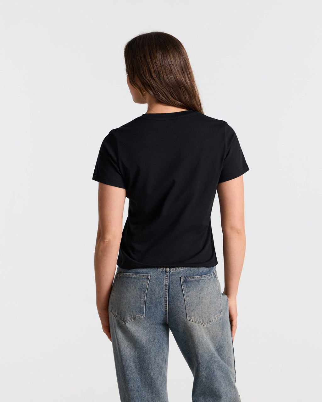 Short Sleeve Classic Crop T-Shirt