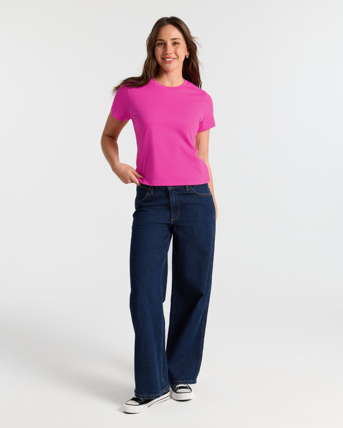 Short Sleeve Classic Crop T-Shirt