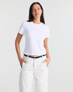 Short Sleeve Classic Crop T-Shirt