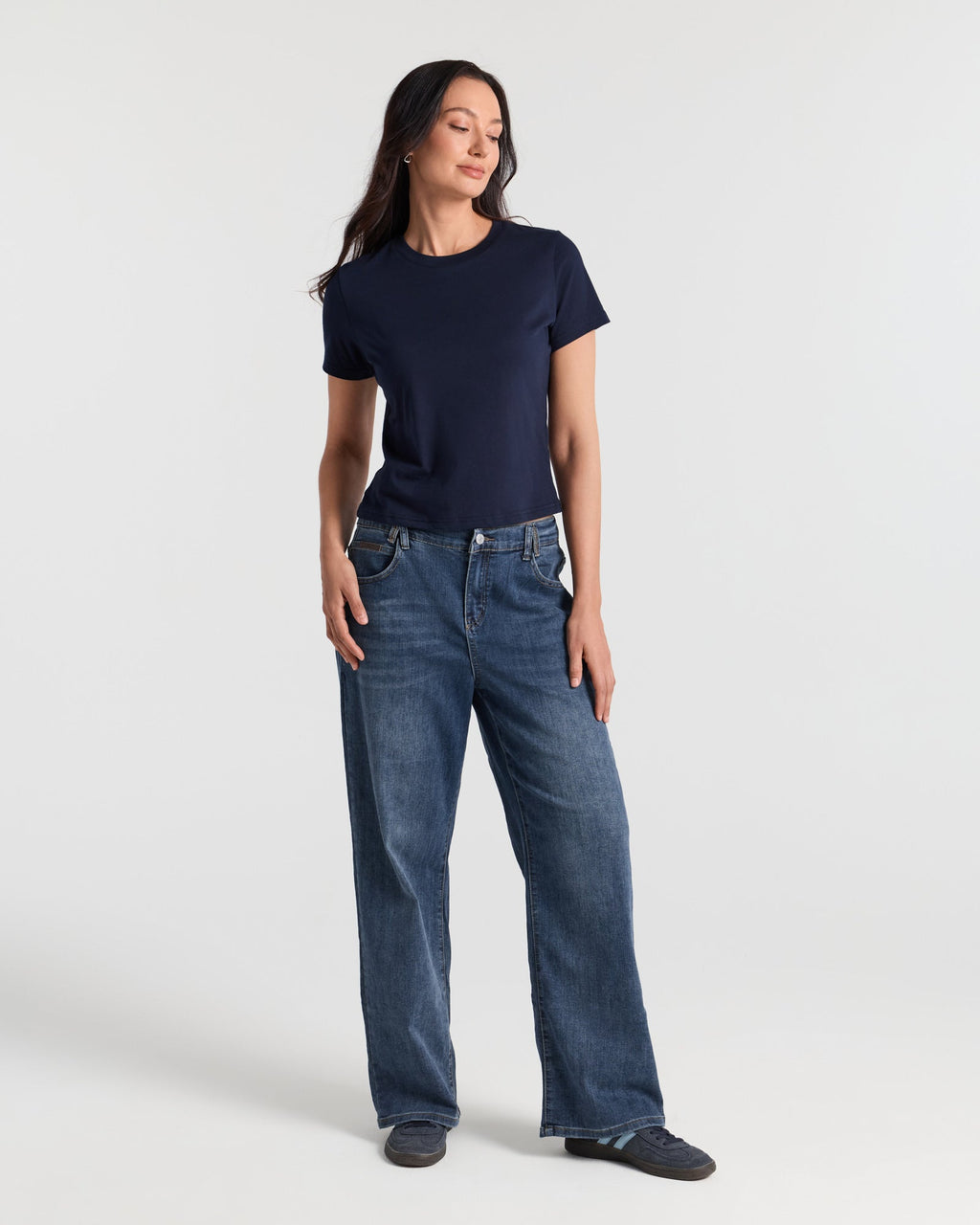 Short Sleeve Classic Crop T-Shirt
