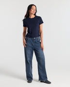 Short Sleeve Classic Crop T-Shirt