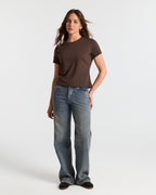 Short Sleeve Classic Crop T-Shirt