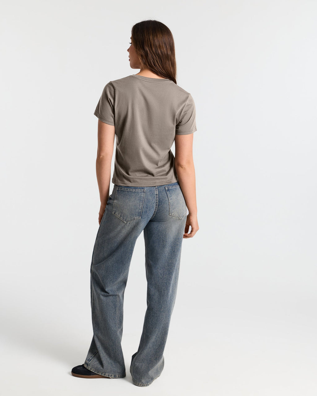 Short Sleeve Classic Crop T-Shirt