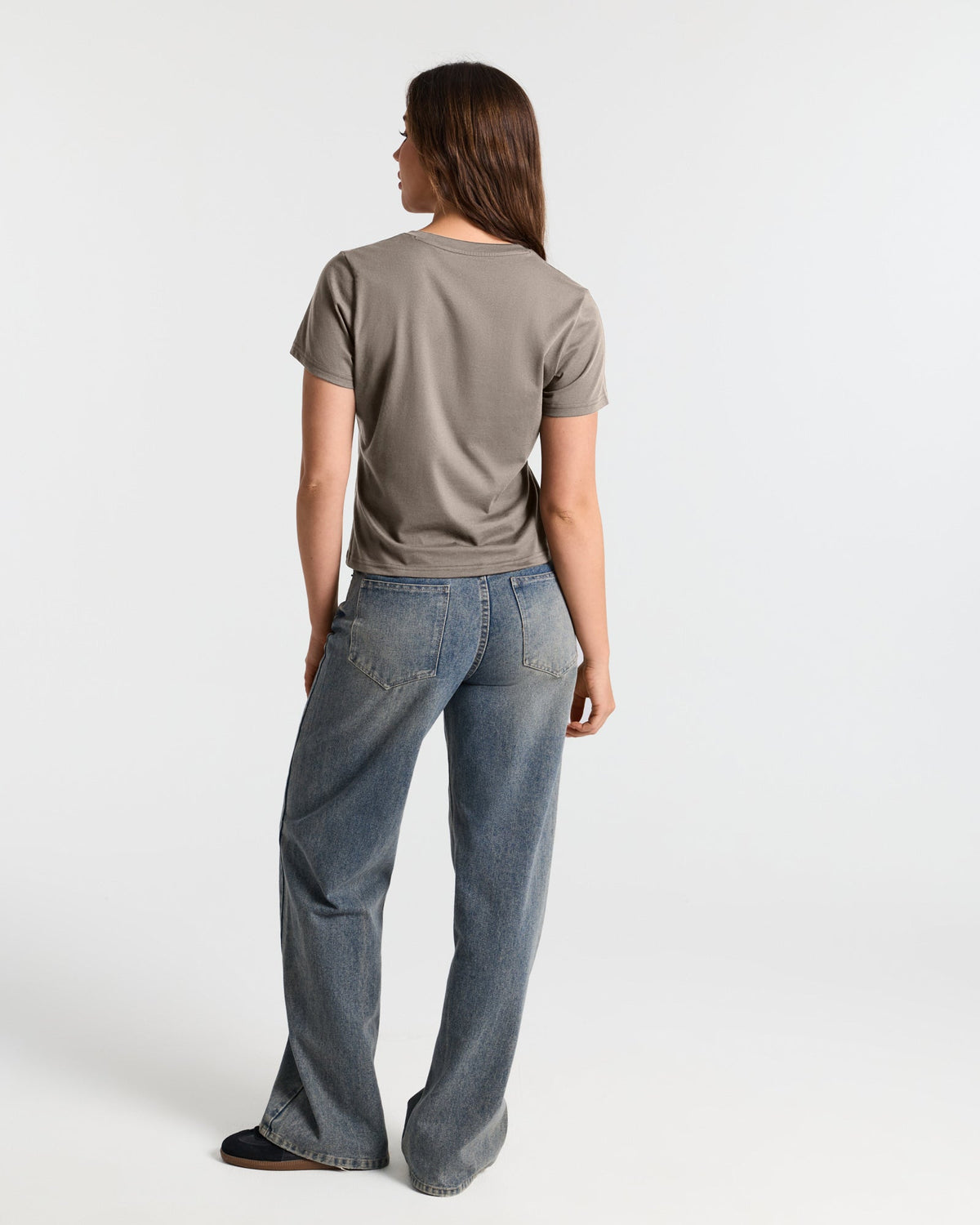Short Sleeve Classic Crop T-Shirt