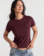 Short Sleeve Classic Crop T-Shirt