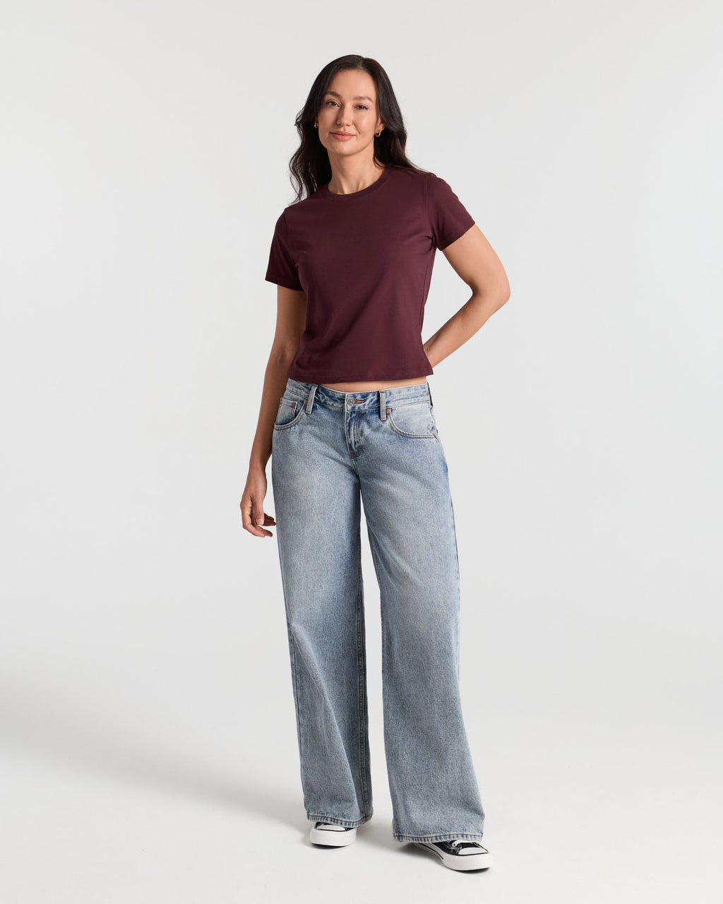 Short Sleeve Classic Crop T-Shirt