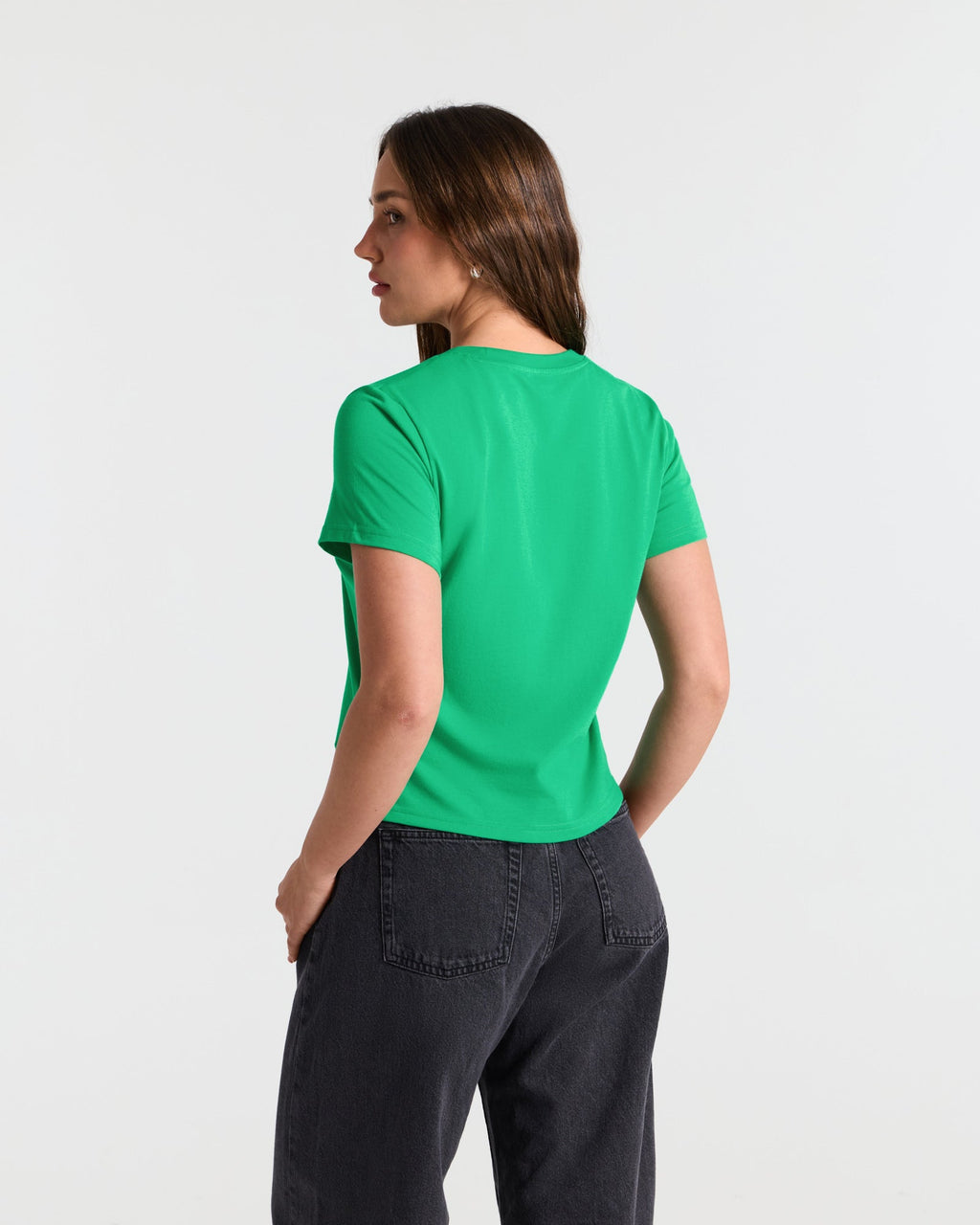 Short Sleeve Classic Crop T-Shirt