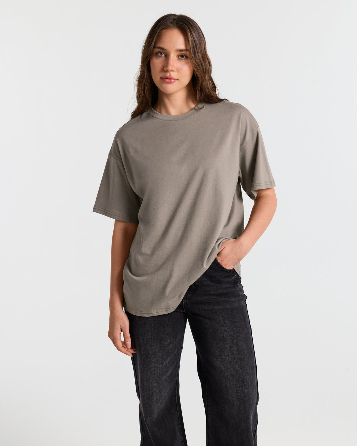 Crew Neck Oversized T-Shirt