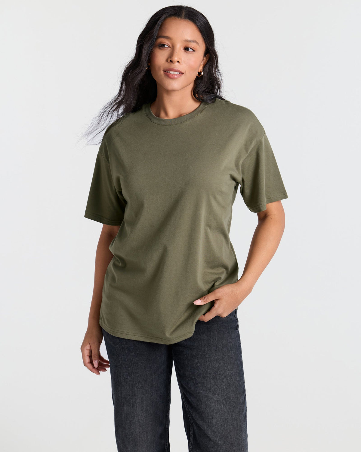 Crew Neck Oversized T-Shirt