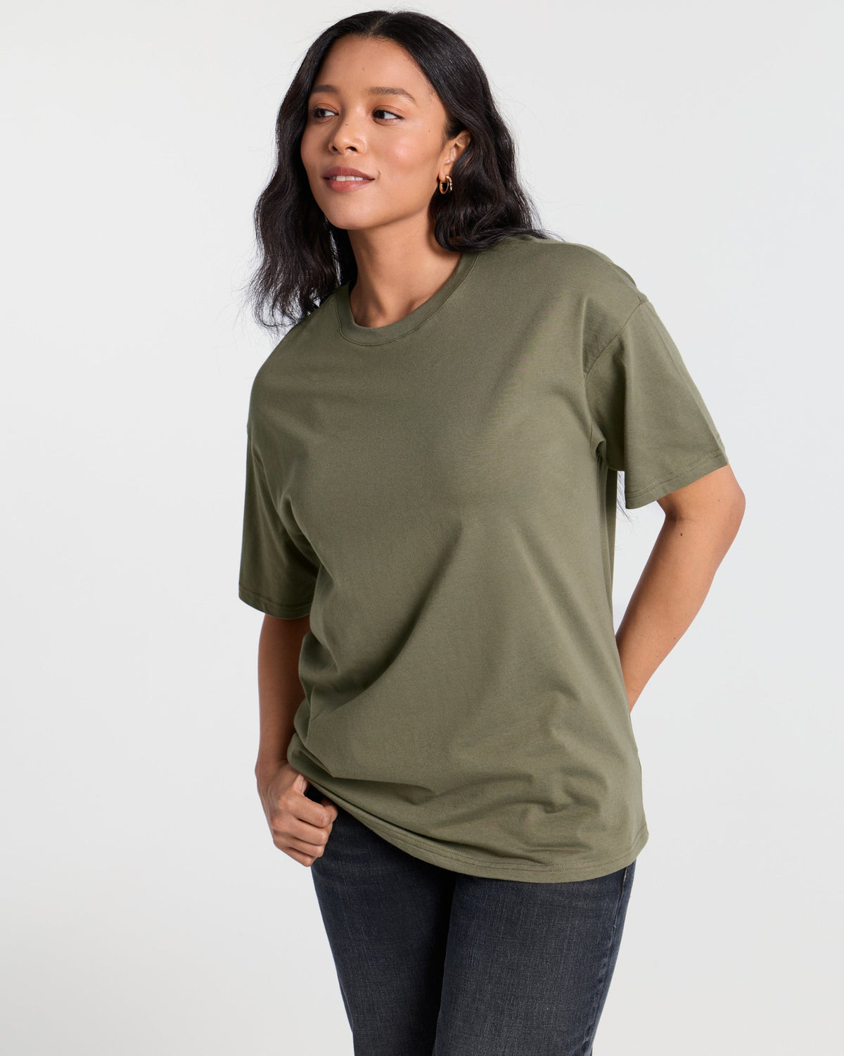 Crew Neck Oversized T-Shirt