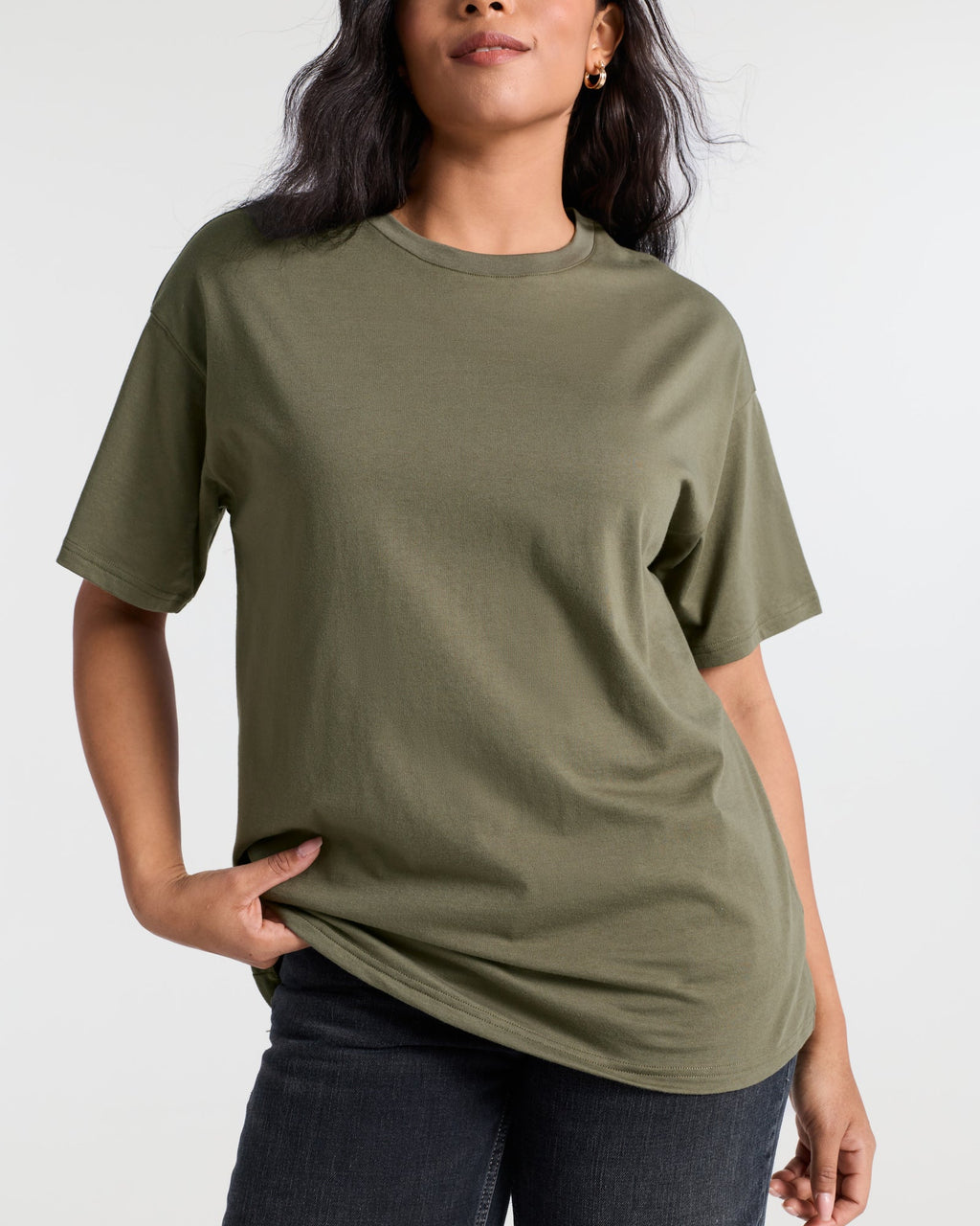 Crew Neck Oversized T-Shirt