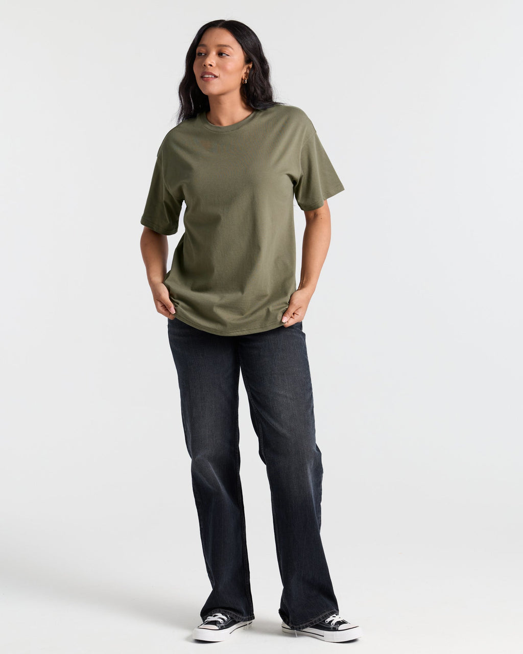 Crew Neck Oversized T-Shirt