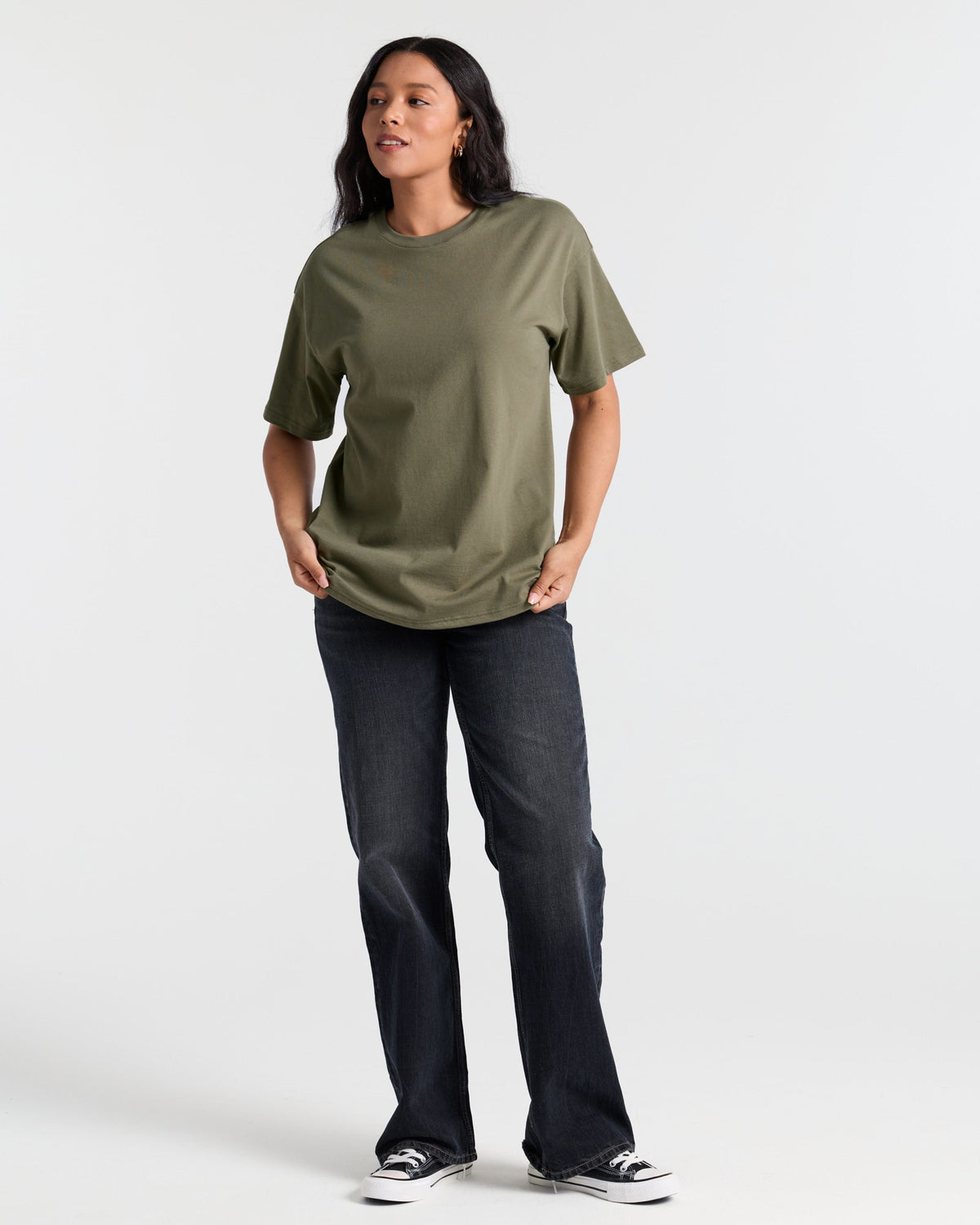 Crew Neck Oversized T-Shirt