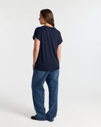 V Neck Batwing Relaxed T-Shirt