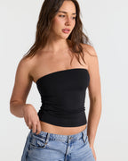 Basic Double Layer Bandeau Top
