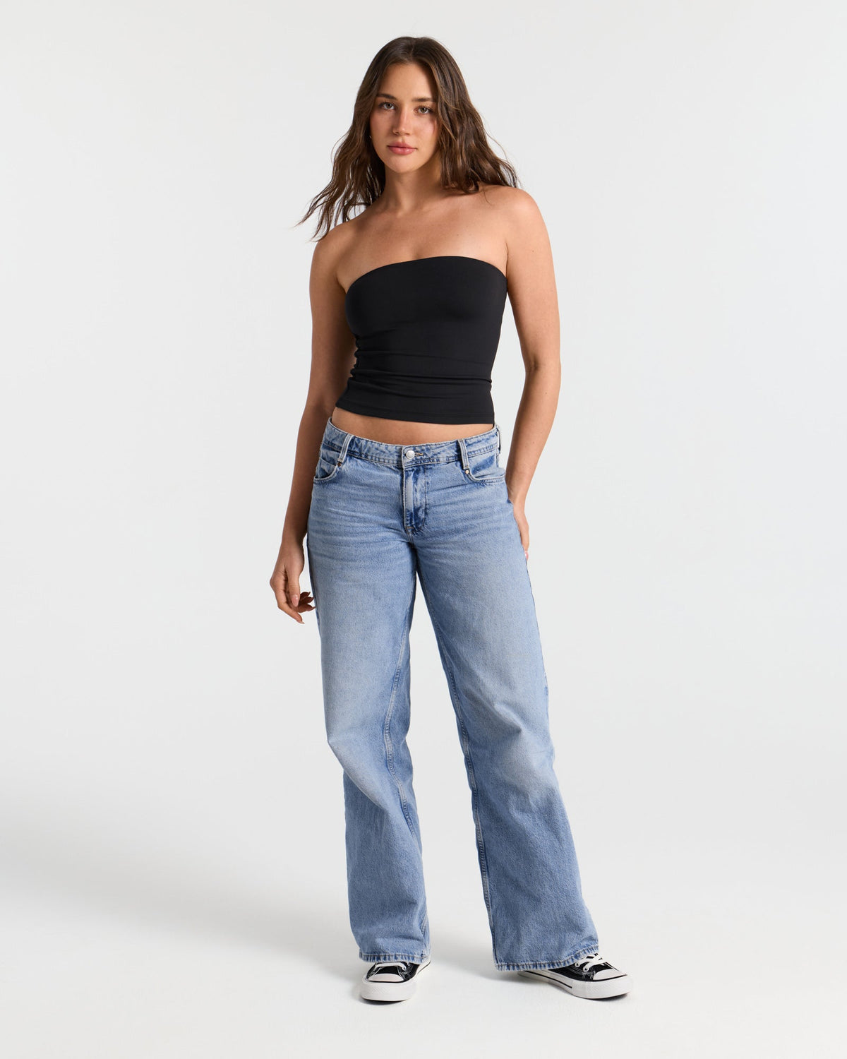 Basic Double Layer Bandeau Top