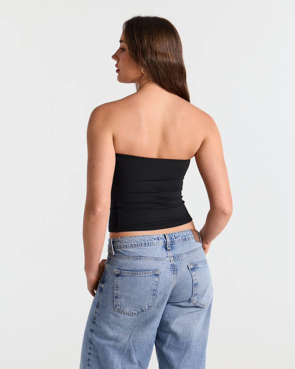 Basic Double Layer Bandeau Top