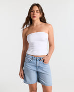 Basic Double Layer Bandeau Top