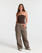Basic Double Layer Bandeau Top