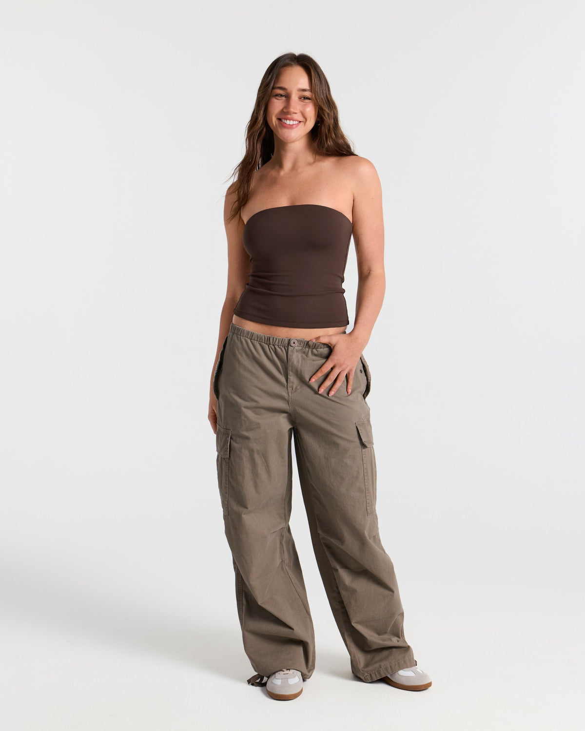Basic Double Layer Bandeau Top