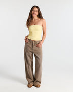 Basic Double Layer Bandeau Top