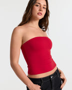 Basic Double Layer Bandeau Top