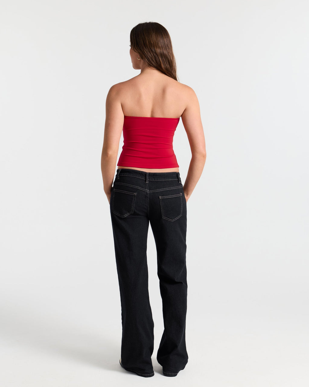 Basic Double Layer Bandeau Top