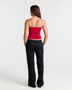 Basic Double Layer Bandeau Top