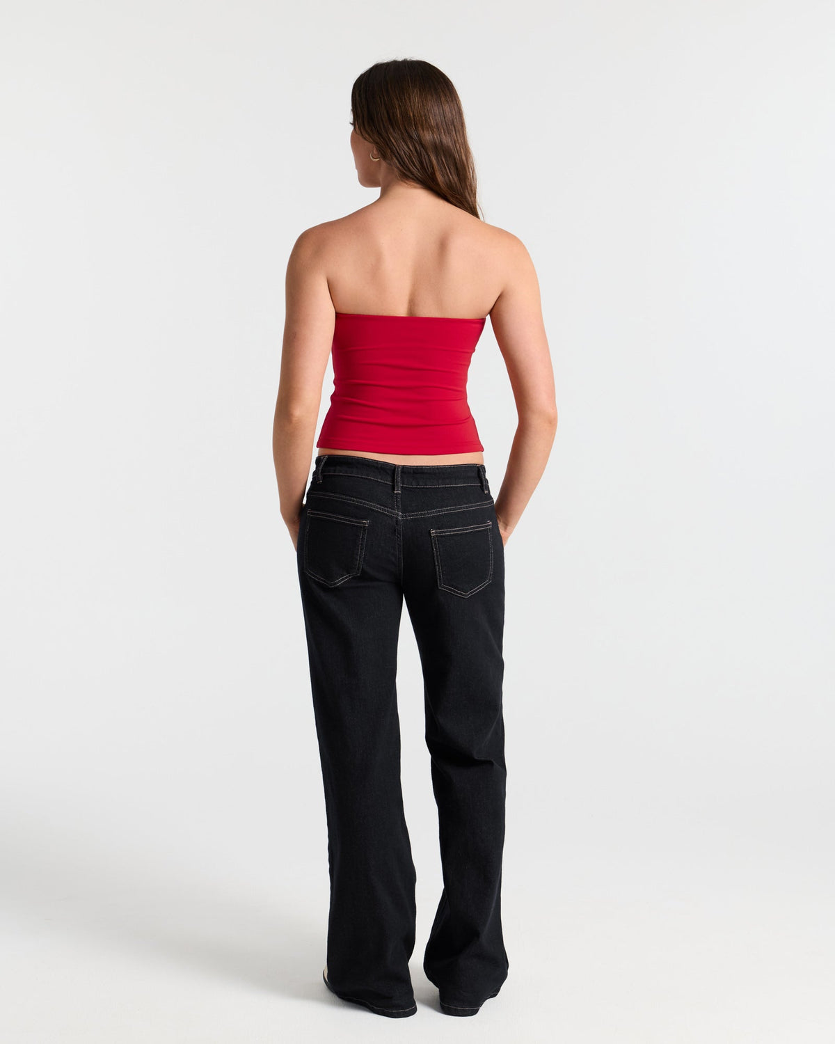 Basic Double Layer Bandeau Top