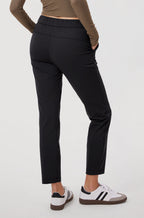 Stretch Drawstring 7/8 Pants with Pockets 27''