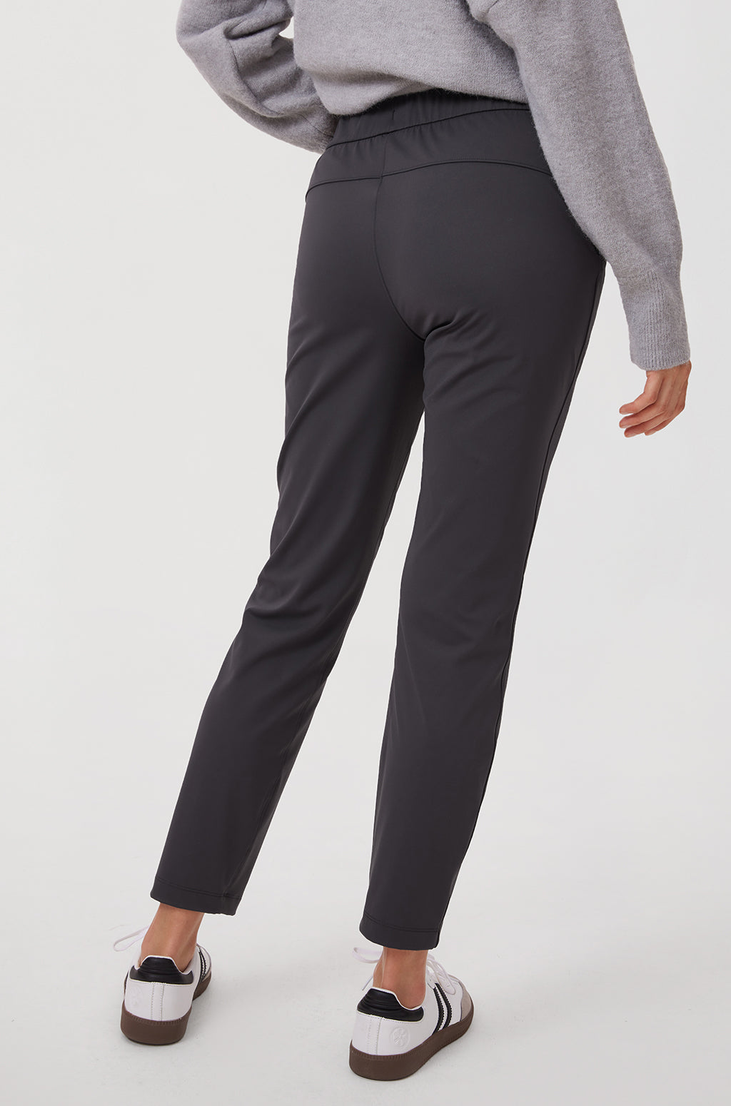Stretch Drawstring 7/8 Pants with Pockets 27''