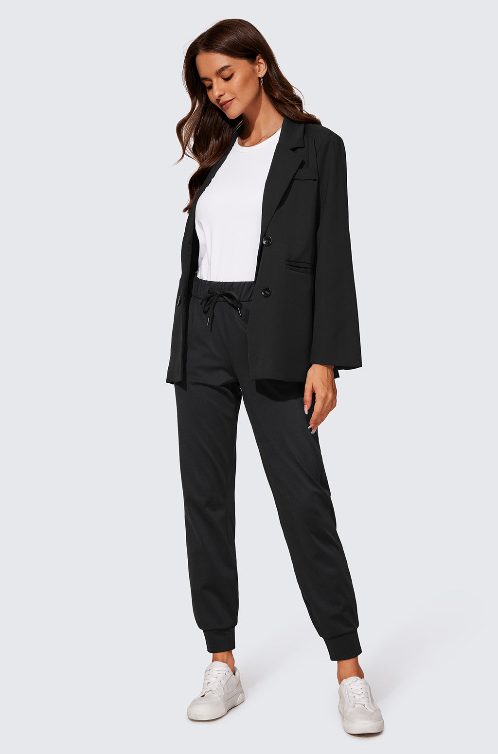 Stretch Drawstring Jogger with Pockets 28''