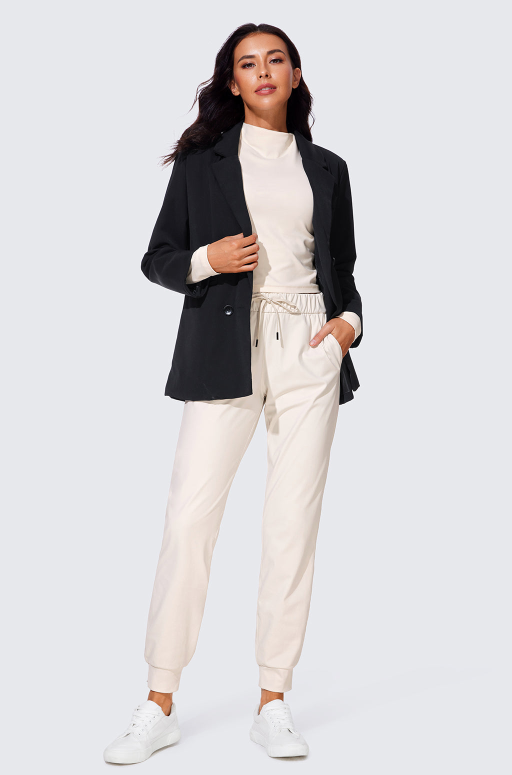 Stretch Drawstring Jogger with Pockets 28''