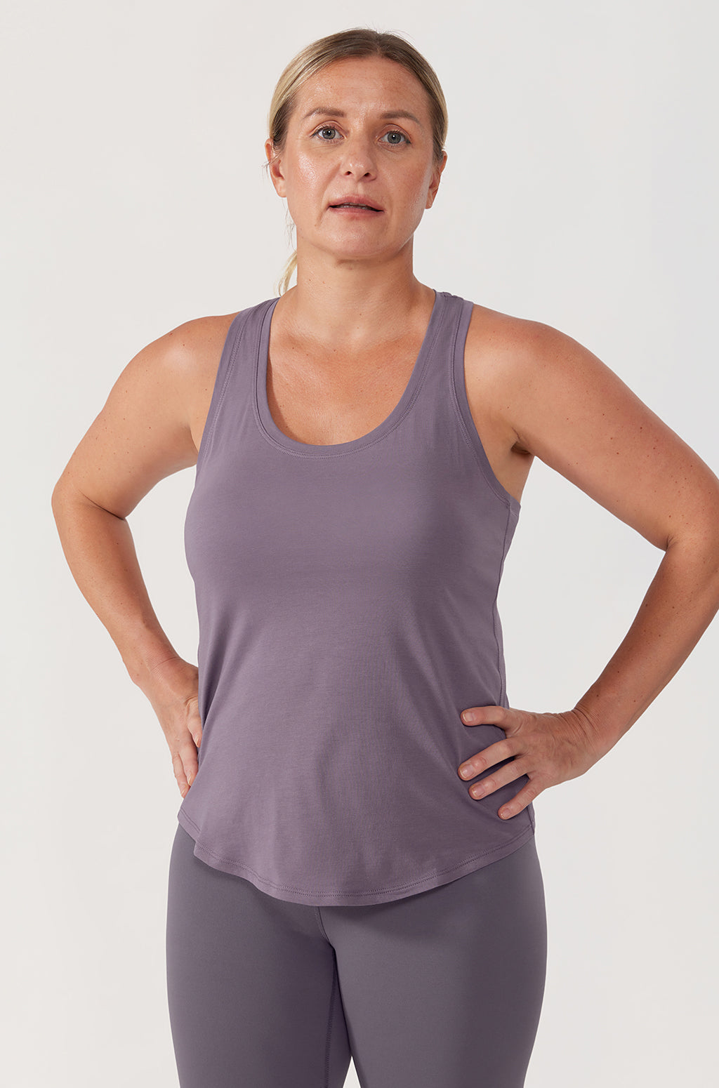 Pima Cotton Racerback Tank Top