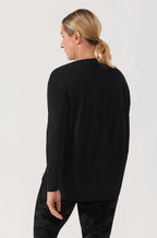 Pima Cotton Boat Neck Long Sleeve Shirts
