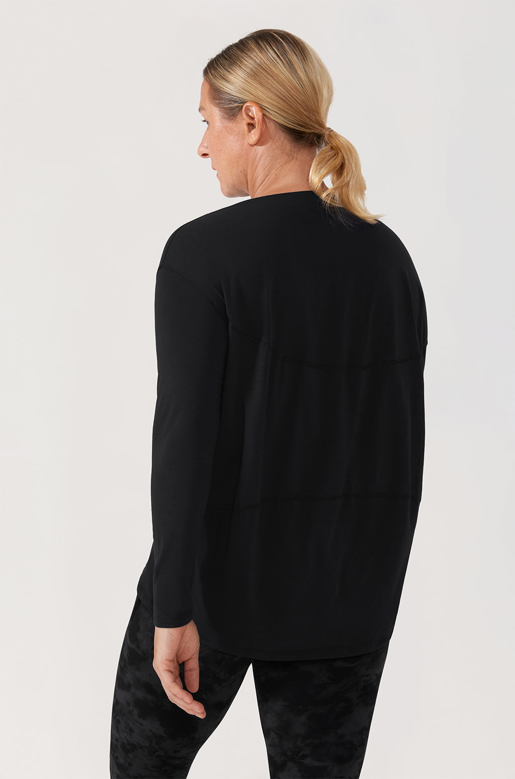 Pima Cotton Boat Neck Long Sleeve Shirts