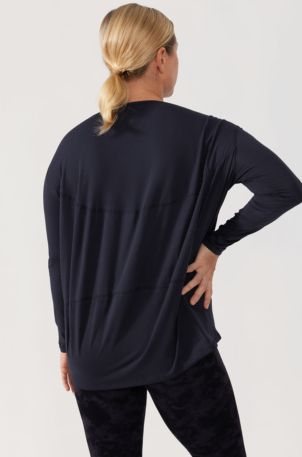 Pima Cotton Boat Neck Long Sleeve Shirts