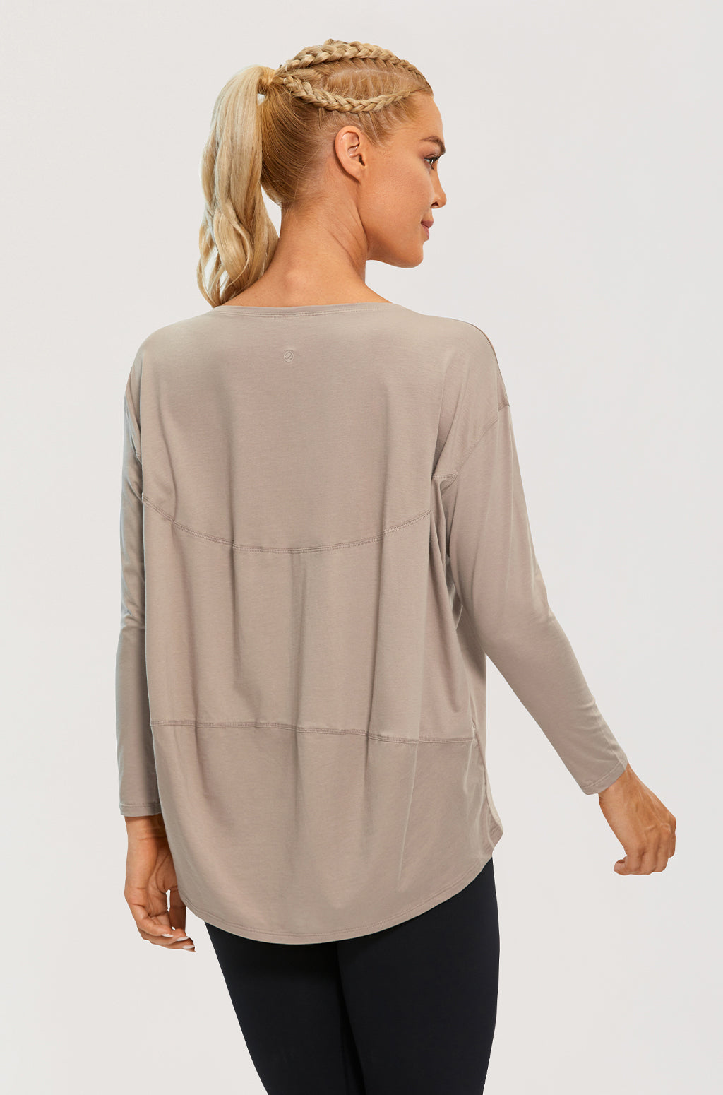 Pima Cotton Boat Neck Long Sleeve Shirts