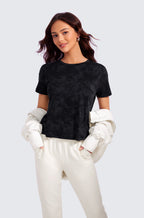 Pima Cotton Crew Neck Short Sleeves Shirts
