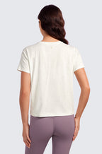 Pima Cotton Crew Neck Short Sleeves Shirts