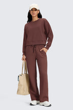 Cotton Fleece Lined Sweatpants 30"