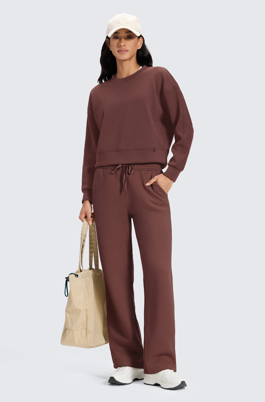 Cotton Fleece Lined Sweatpants 30"