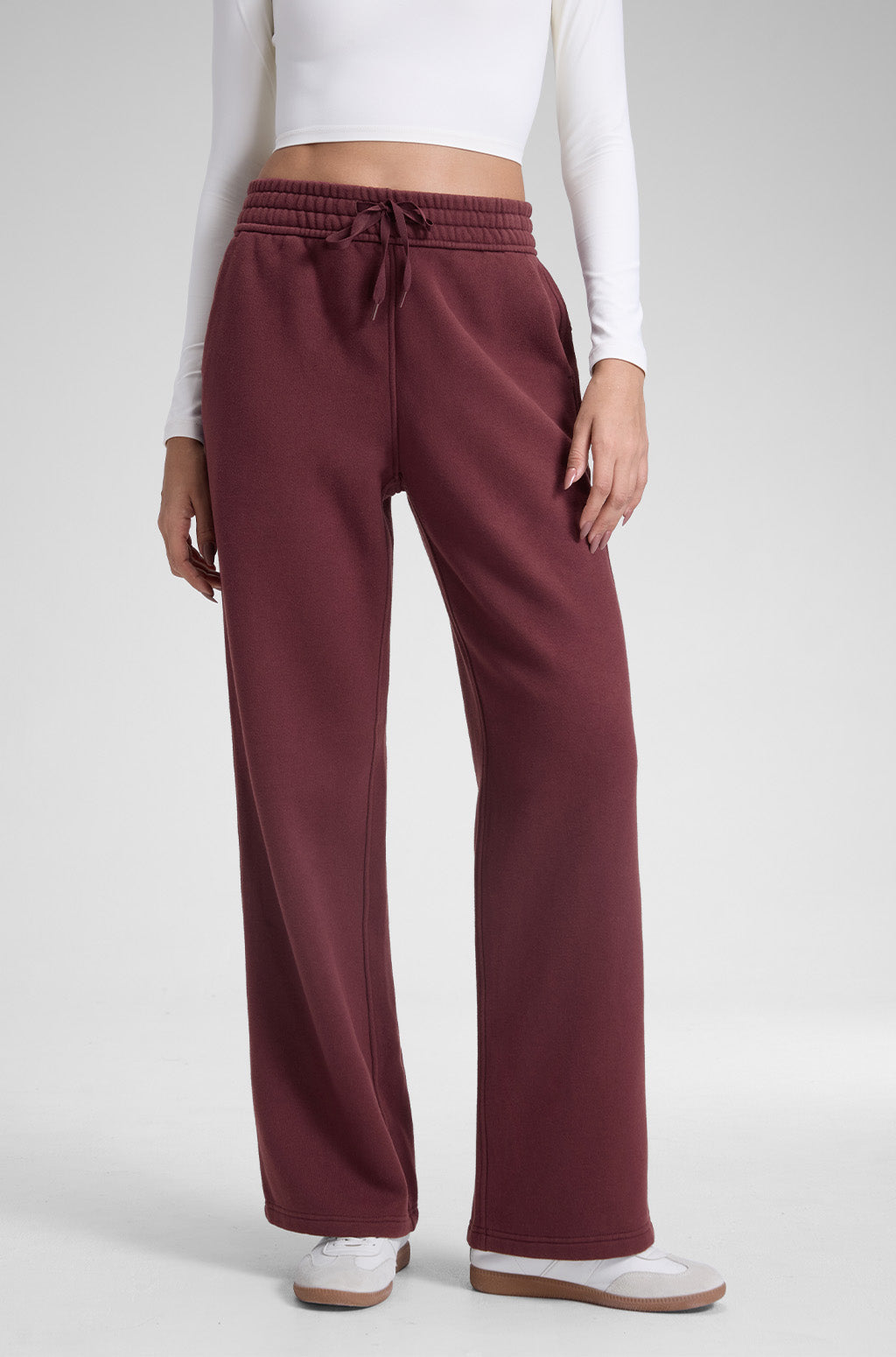 Cotton Fleece Lined Sweatpants 30"