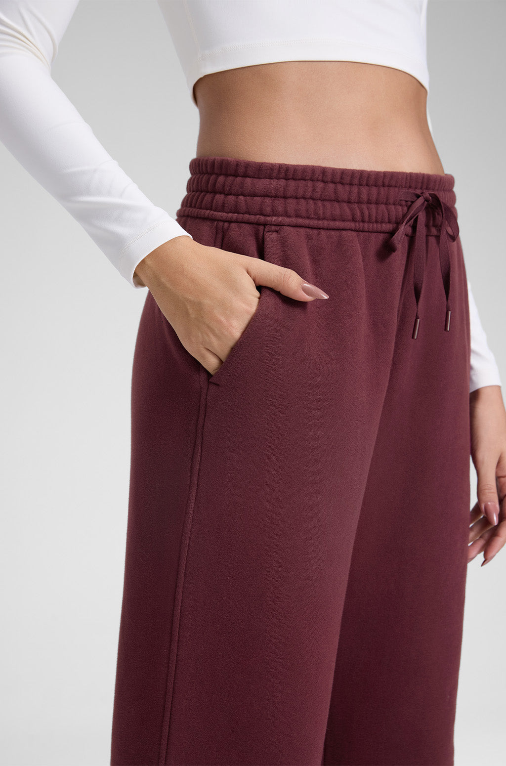 Cotton Fleece Lined Sweatpants 30"