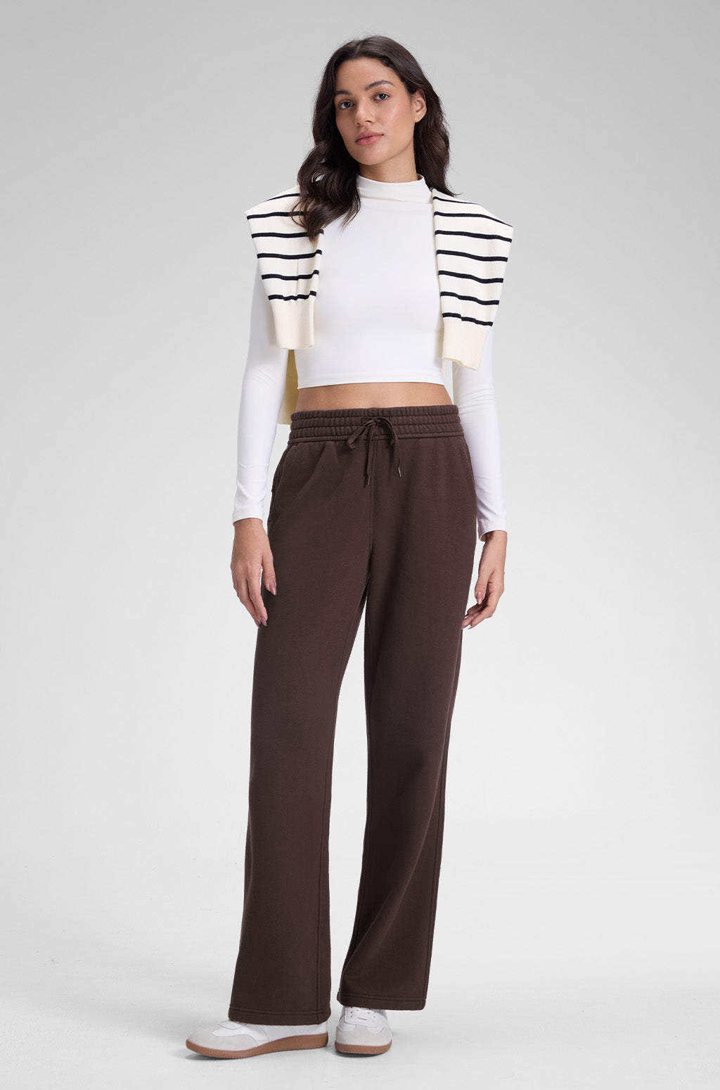 Cotton Fleece Lined Sweatpants 30"