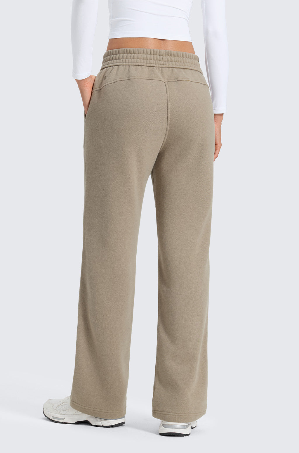 Cotton Fleece Lined Sweatpants 30"