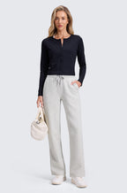 Cotton Fleece Lined Sweatpants 30"