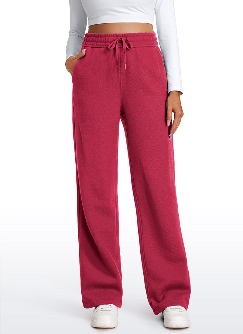 Cotton Fleece Lined Sweatpants 30"